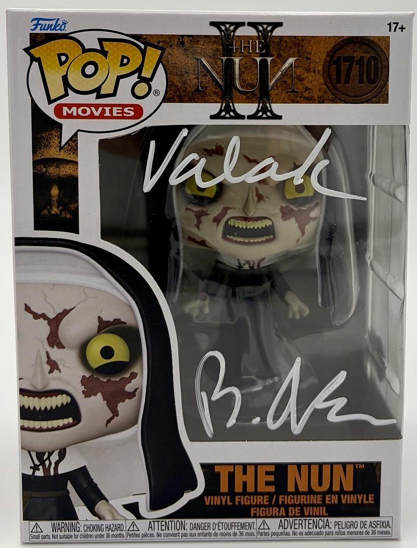 Bonnie Aarons Signed Funko Pop #1710 (The Nun) - Beckett COA
